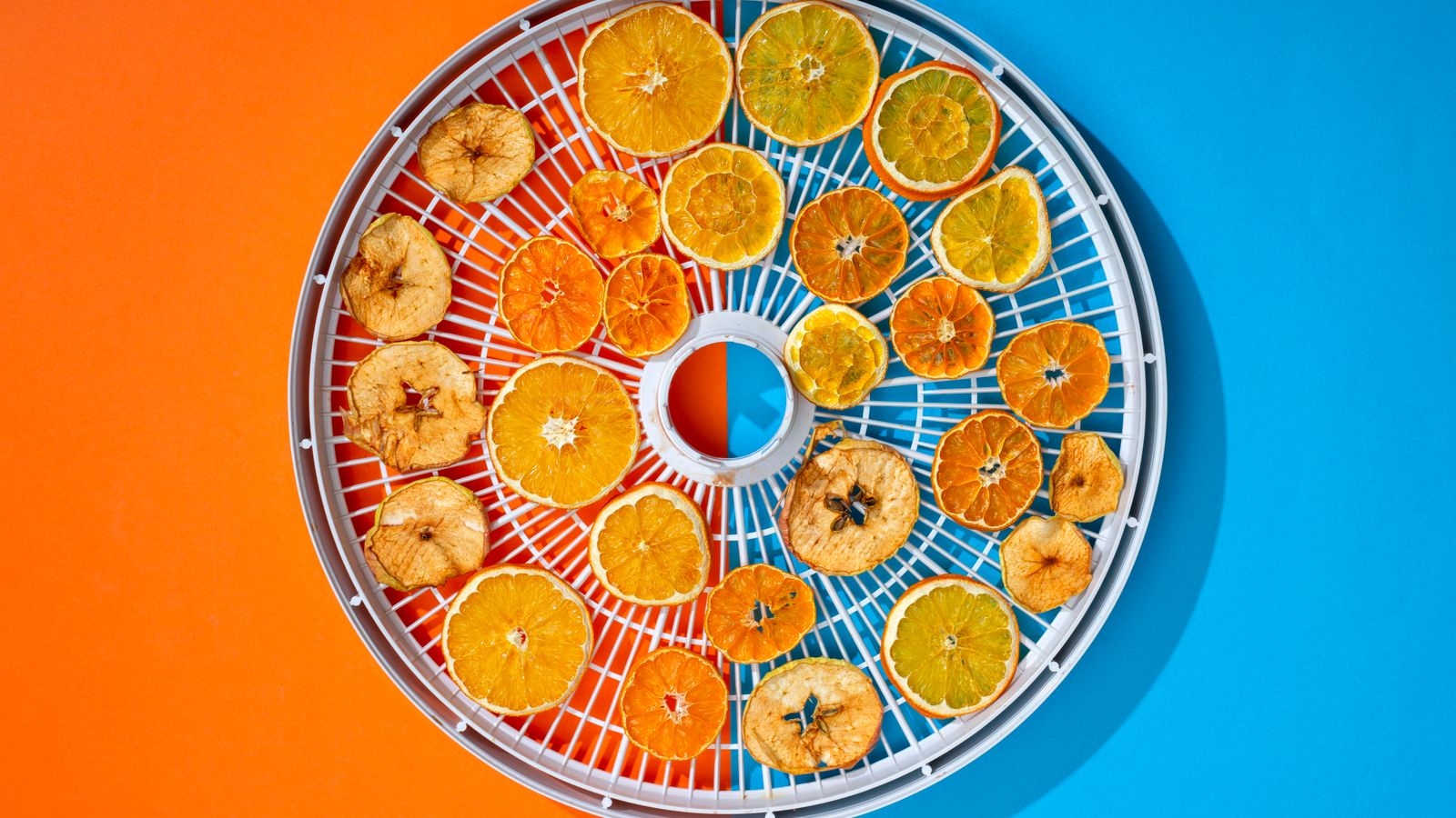 Freeze-dried fruit, the kind a home freeze dryer produces